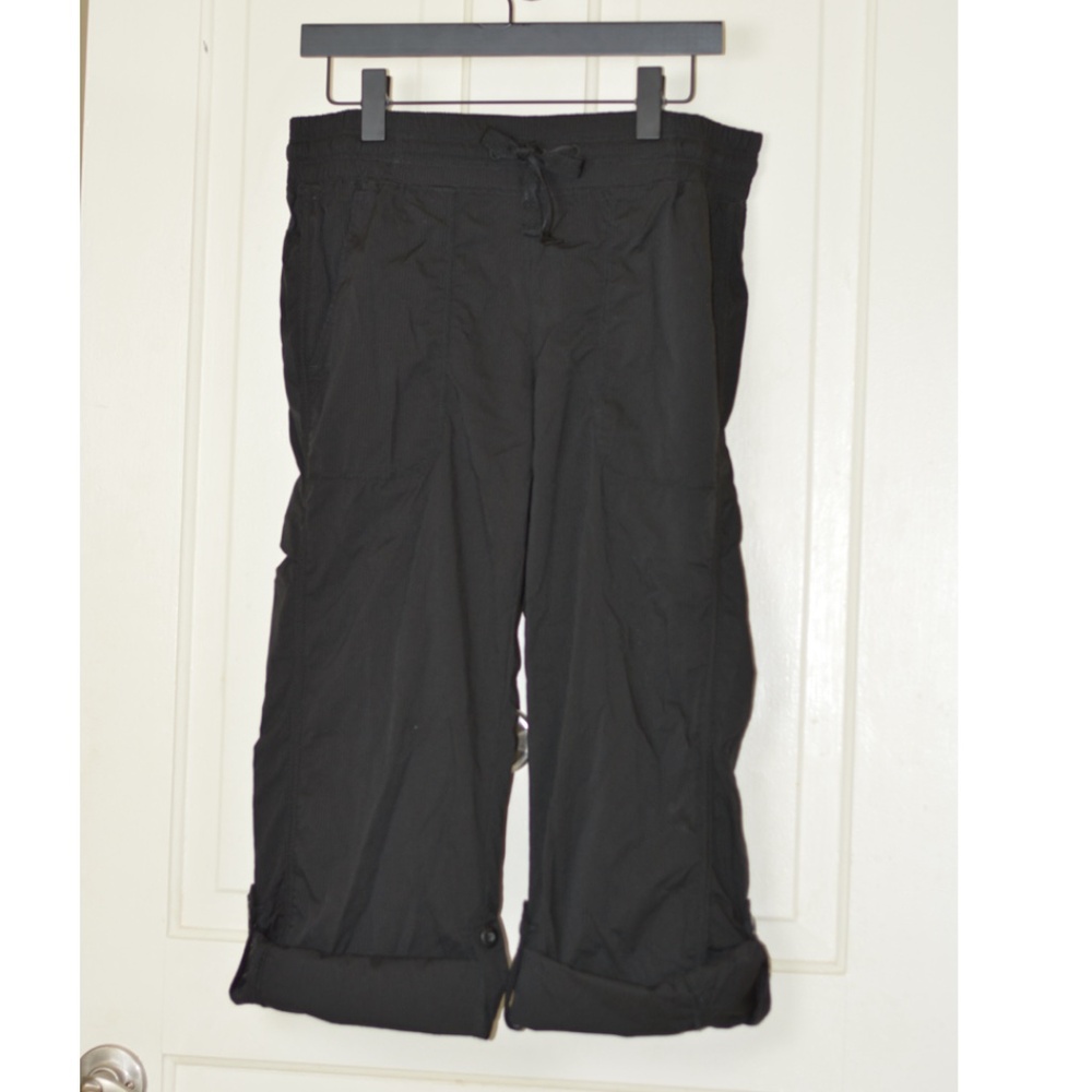 Fold Up Black Pants